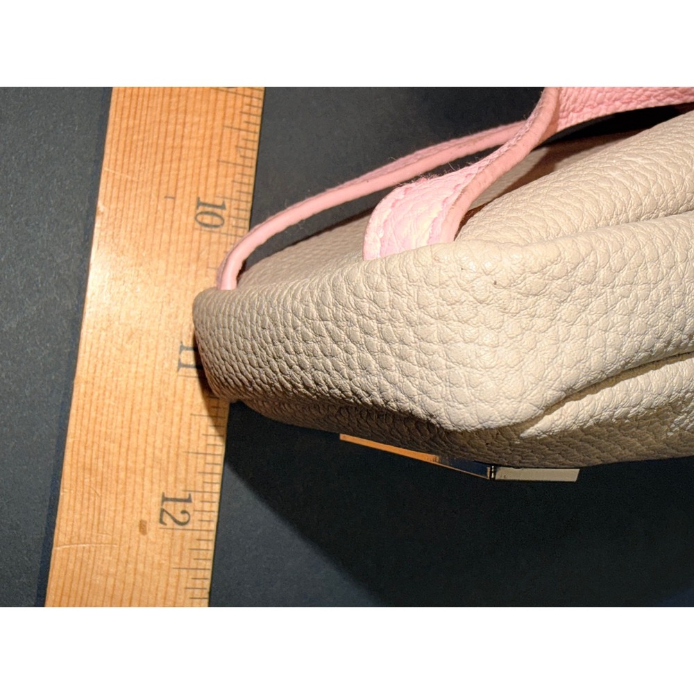 Pusheen the Cat Mini Backpack Keychain Coin Purse Tan Pink Faux Leather - Picture 7 of 8